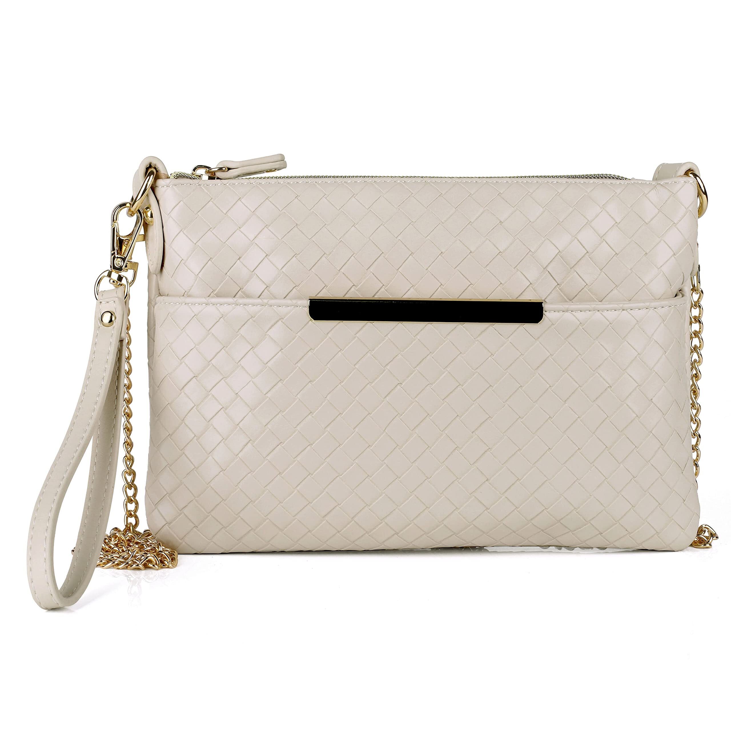 6464 Julia Buxton Basketweave Everywhere Convt Pouch